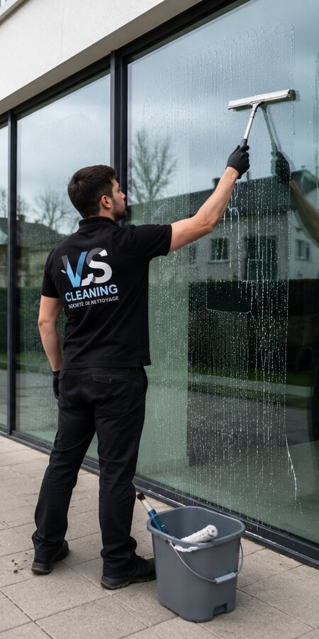 Nettoyage de vitres professionnel